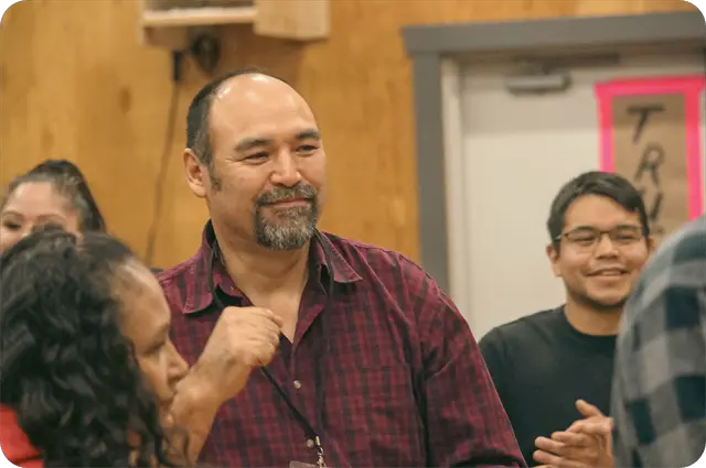 About Us man and children