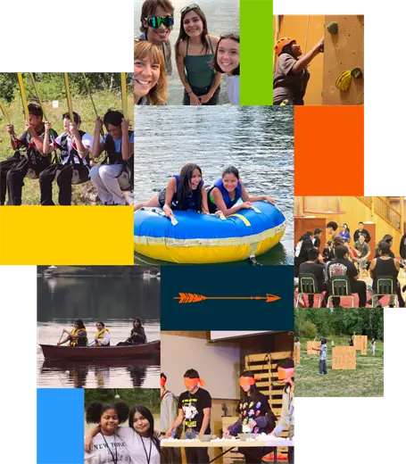 Transformations Youth Campt collage